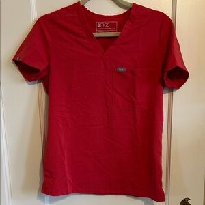 Women’s figs, V-neck scrub top